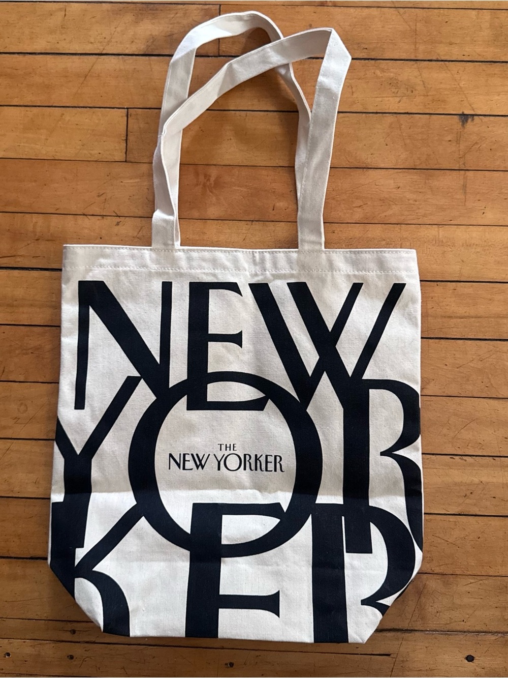 New Yorker Canvas Tote Bag